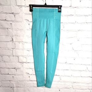 GymShark Teal leggings size XS